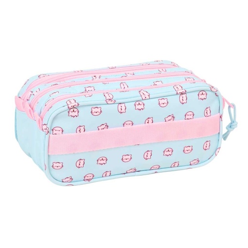 Estojo triplo PEMBE The Pink Cat