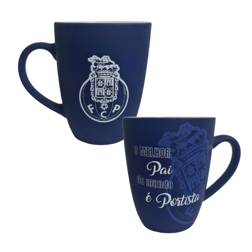 Caneca aveludada PORTO "O melhor pai do mundo é portista"