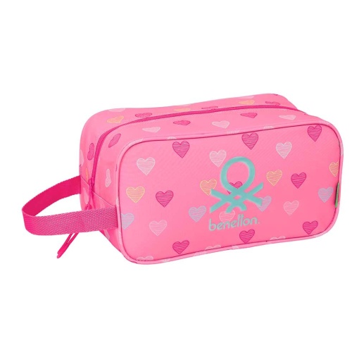 Bolsa para sapatilhas BENETTON Heart 29x14x15cm