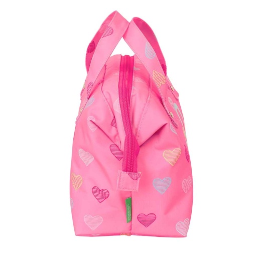 BENETTON Heart toiletry bag 26.5x17.5x12.5cm with handles