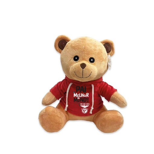 Peluche urso BENFICA 30cm "Pai do melhor do mundo"