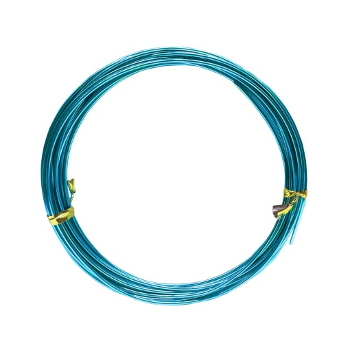 Fio de alumínio 1,5mmx5m azul GRAINES CREATIVES