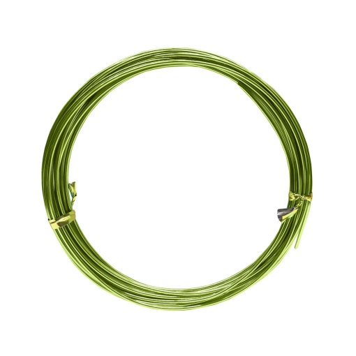 Fio de alumínio 1,5mmx5m verde claro GRAINES CREATIVES
