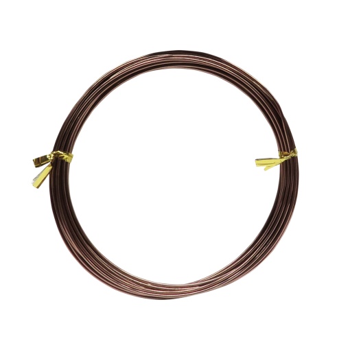 Fio de alumínio 1,5mmx5m castanho GRAINES CREATIVES