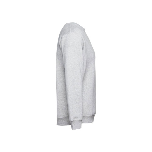 Sudadera gris jaspeada THC Delta, talla L.