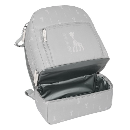 SOPHIE LA GIRAFE Mochila maternidad mamá 43x30x15cm adaptable a carro.