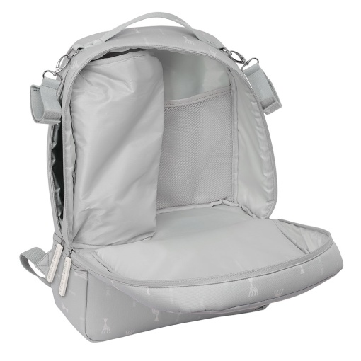 SOPHIE LA GIRAFE Mochila maternidad mamá 43x30x15cm adaptable a carro.