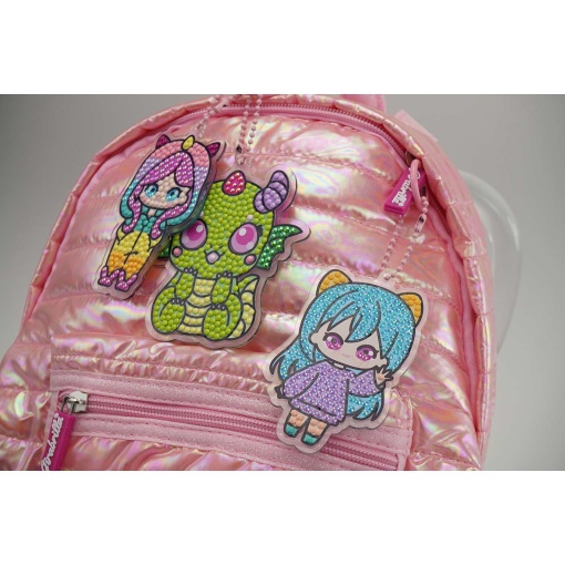 Cria o teu porta-chaves DIAMANTINY Kawaii Nice sortido