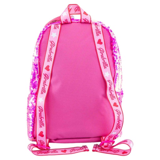 Mochila NICE Girabrilla coração 21x28x9cm