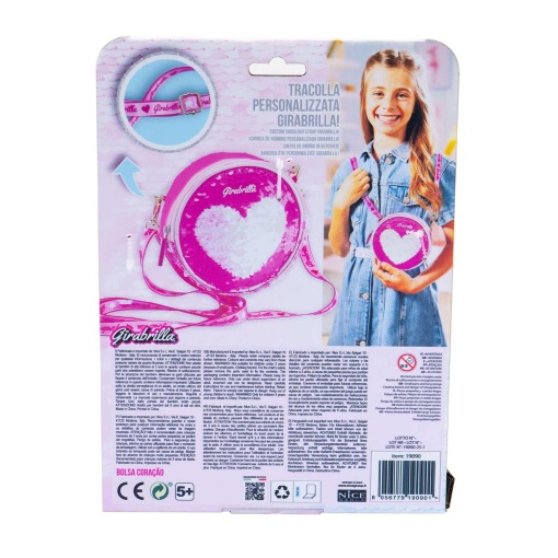 Bandolera redonda NICE Girabilla Borsetta Cuore