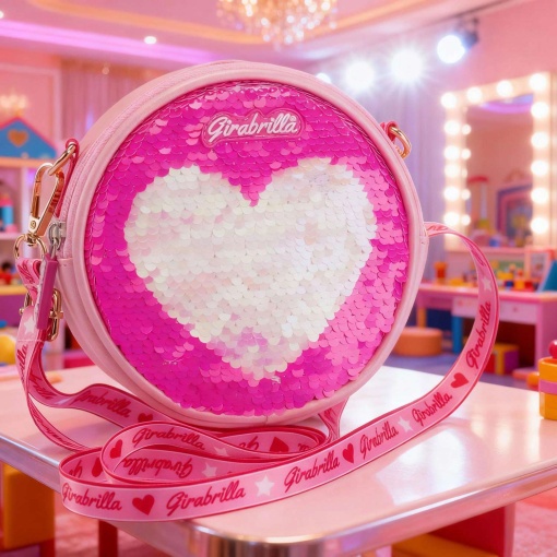 Bandolera redonda NICE Girabilla Borsetta Cuore