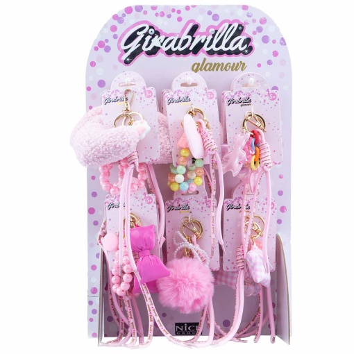 Surtido de llaveros NICE Girabrilla Glam