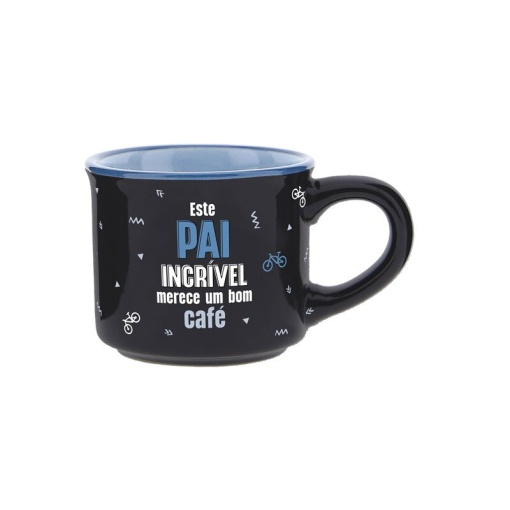 Chávena de café LOVELY STORY "Este pai incrível merece um bom café" 50ml