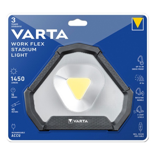 Lanterna VARTA Work Flex Stadium Light 1450 lumens