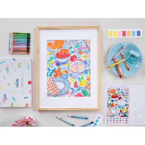 Pintura al pastel por números La Petite Épicerie Petit Pastel 24,5x32,5cm - Get a dimanche