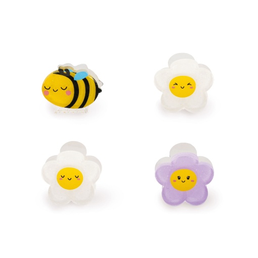 Mini LEGAMI Clip Me Up! Bee hair clips (4 units)