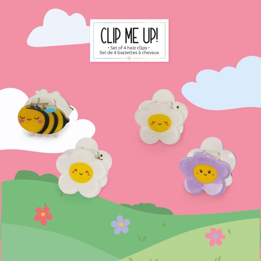 Mini LEGAMI Clip Me Up! Bee hair clips (4 units)