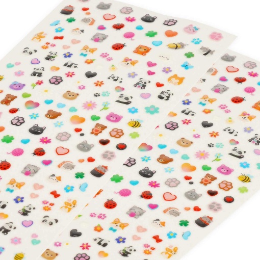 LEGAMI Cute Animals Nail Stickers