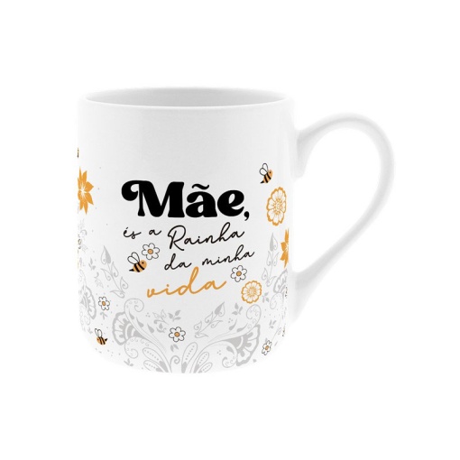 Ceramic mug and socks set, LOVELY STORY "Mom, you are the queen of my life"