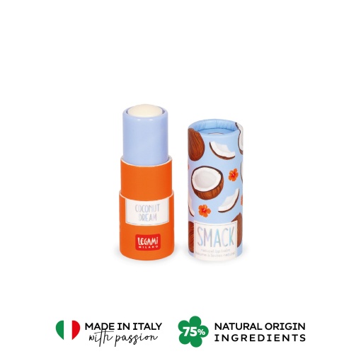 Bálsamo labial LEGAMI Smack côco "Coconut dream"
