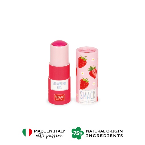 Bálsamo labial LEGAMI Smack Strawberry "Beso de fresa"
