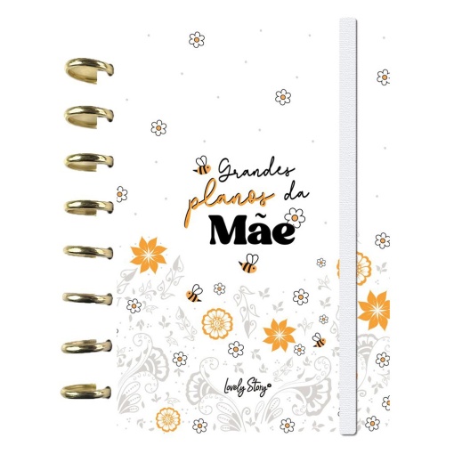 A6 lined notebook with repositionable pages, LOVELY STORY "Mother's Big Plans"