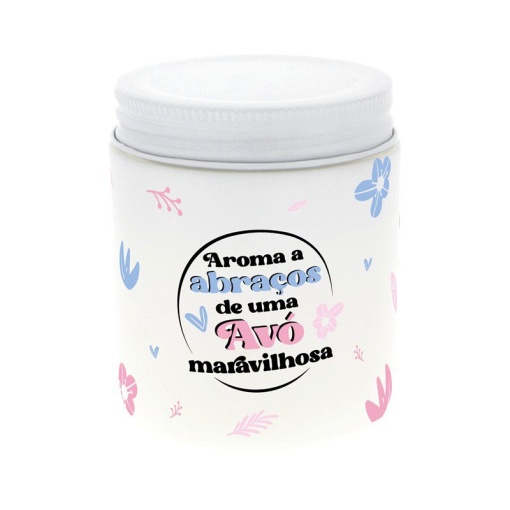 LOVELY STORY scented candle "Scent of hugs from a wonderful grandmother" 160g coconut