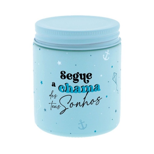 Lovely Story scented candle "Follow the flame of your dreams" 160g sea breeze