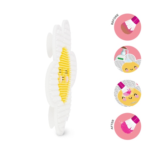 Tapete para lavar pincéis de maquilhagem LEGAMI Brush It Off! Daisy