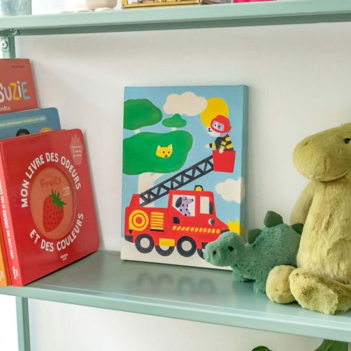 Paint by numbers La Petite Épicerie Petit Pinceau Kids 18x25cm - Wouf