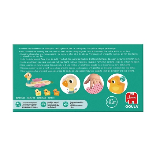 Familia de patitos de madera GOULA