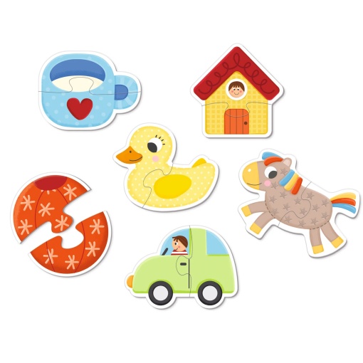 Juguetes rompecabezas de 2 piezas GOULA