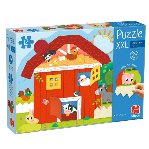 Puzzle XXL GOULA de 12 piezas - Jueves Sorpresa