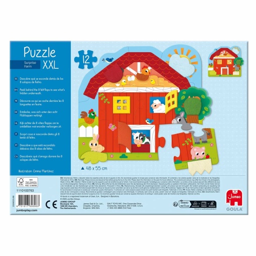 XXL GOULA 12-piece Puzzle - Surprise Thursday