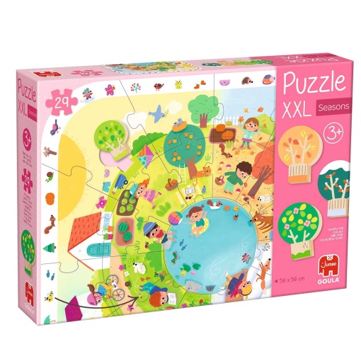 Puzzle GOULA XXL 29 piezas Estaciones