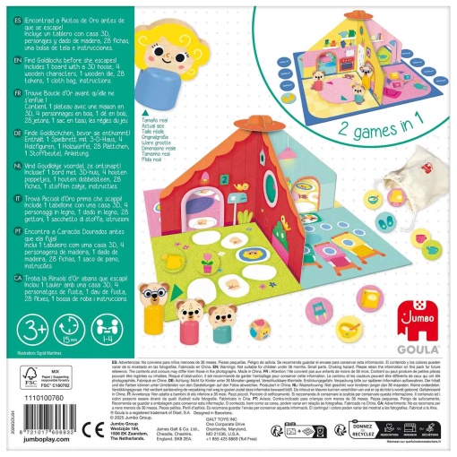 Caracoles dorados y los tres osos GOULA