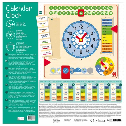 Reloj calendario GOULA