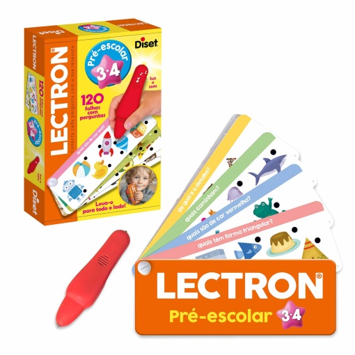 Ventilador portátil Lectron para lápices, para llevar, preescolar 3-4 DISET