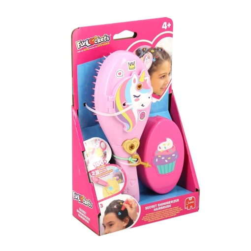 Funlockets escova de cabelo Secret Shimmerizer JUMBO