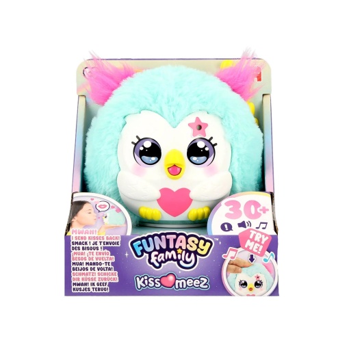 Funtasy Family Kiss-Meez Blue Owl JUMBO