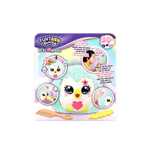 Funtasy Family Kiss-Meez Blue Owl JUMBO