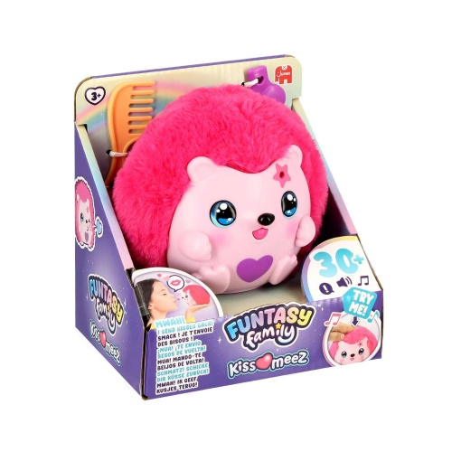 Funtasy Family Kiss-Meez Pink Hedgehog JUMBO