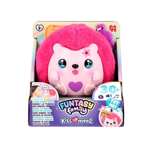 Funtasy Family Kiss-Meez Pink Hedgehog JUMBO
