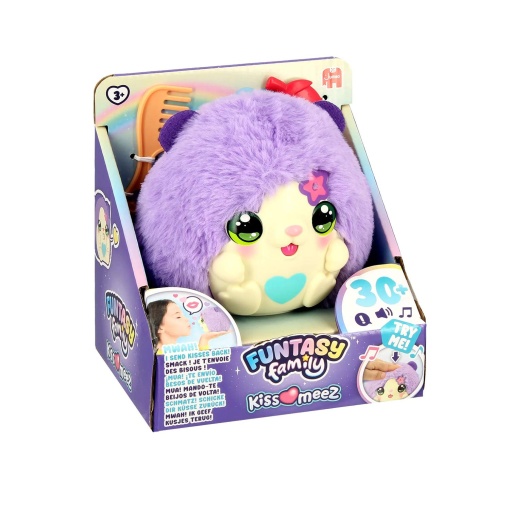 Funtasy Family Kiss-Meez purple hamster JUMBO