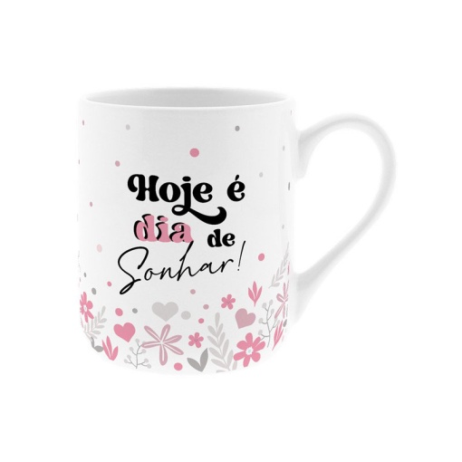 LOVELY STORY ceramic mug "Today is a day to dream!" 330ml + lollipop