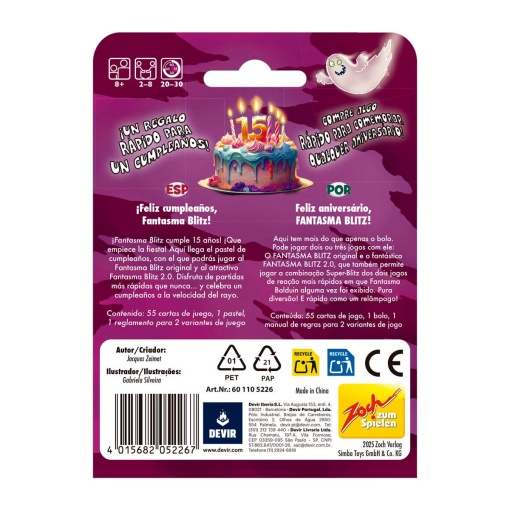 Fantasma Blitz: Feliz Aniversário DEVIR (Versão portuguesa)