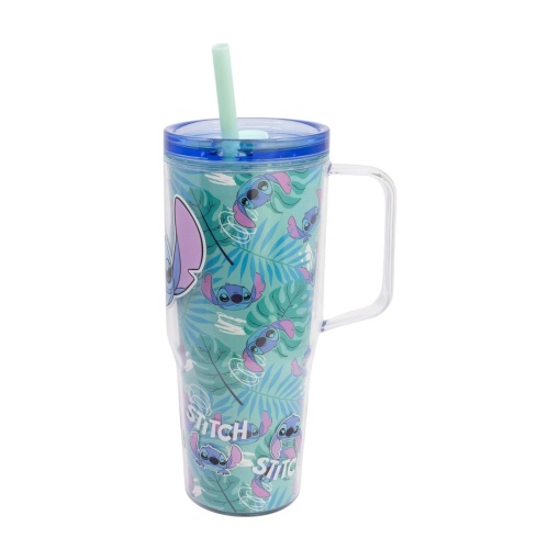 Taza básica con asa Cool Basic, DISNEY Stitch Aloha, 860 ml