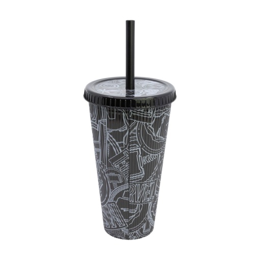 Relieve MARVEL Golden Treasure cup with straw, 790 ml