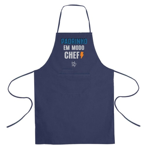 LOVELY STORY Apron "Godfather in chef mode"