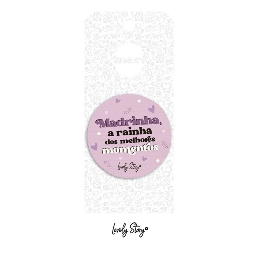 Abre-caricas LOVELY STORY "Godmother, the queen of the best moments"